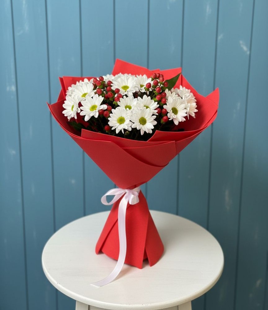 Букет цветов из: Хризантемы в Ивантеевке