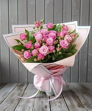 Букет Розовый кустик в Ивантеевке