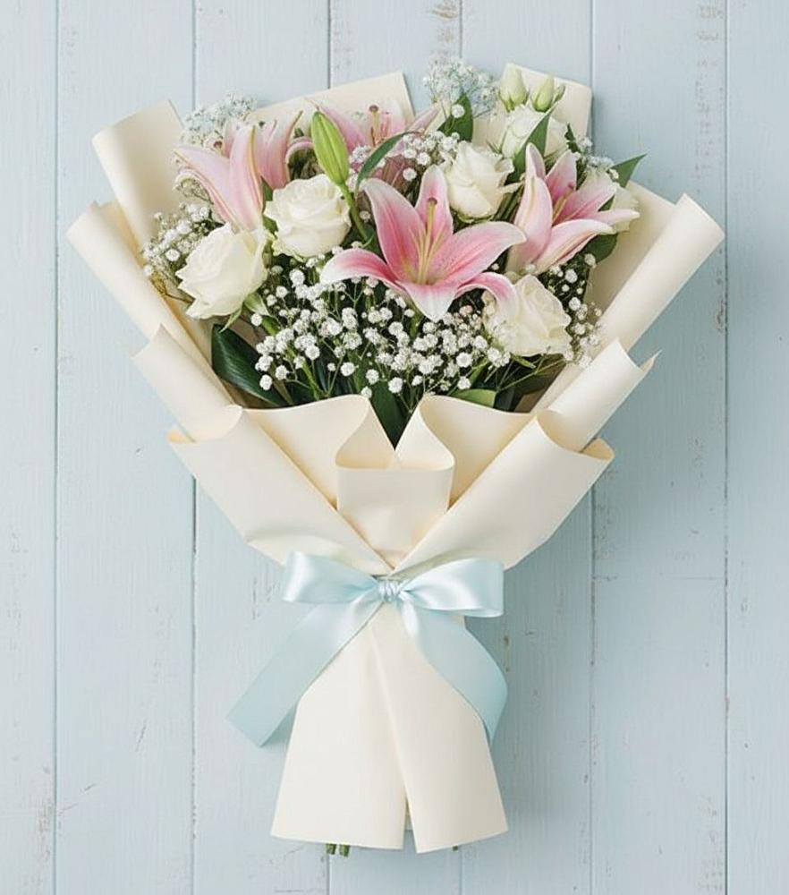 Букет цветов из: Лилии в Ивантеевке