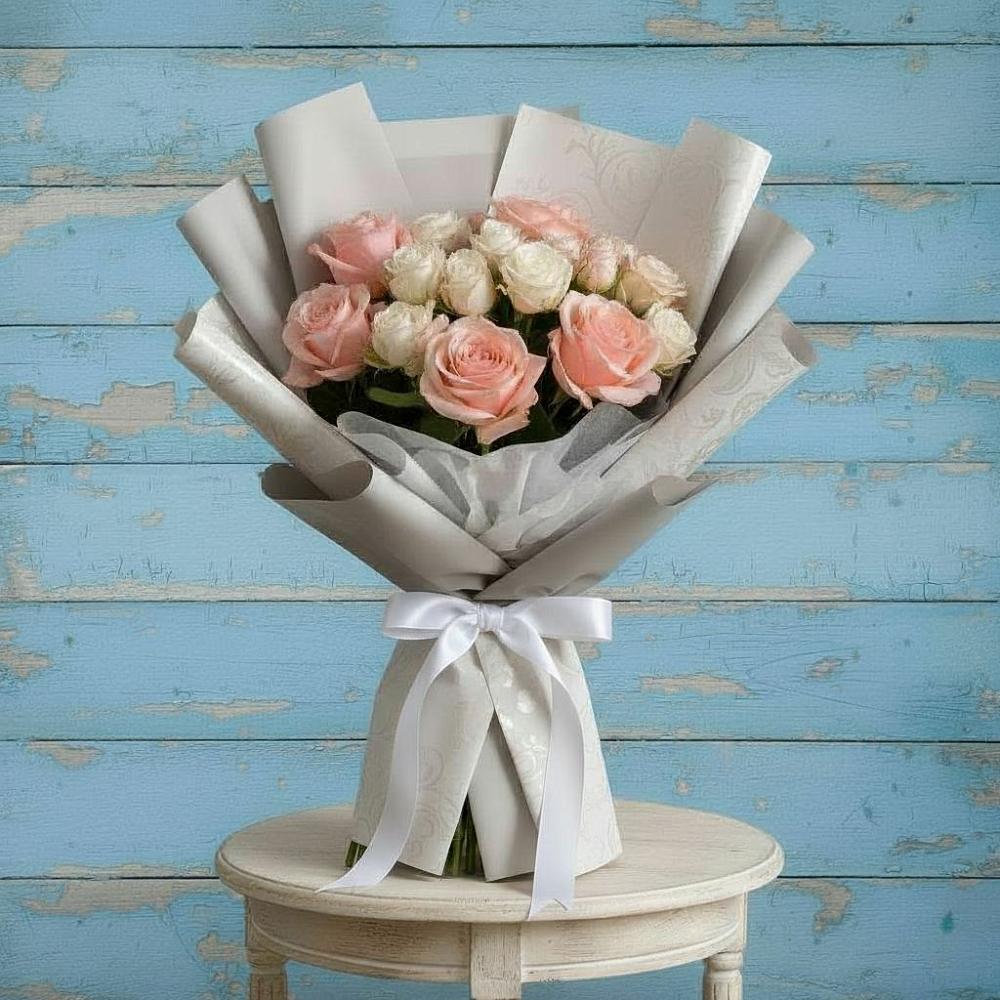 Букет цветов из: Розы в Ивантеевке