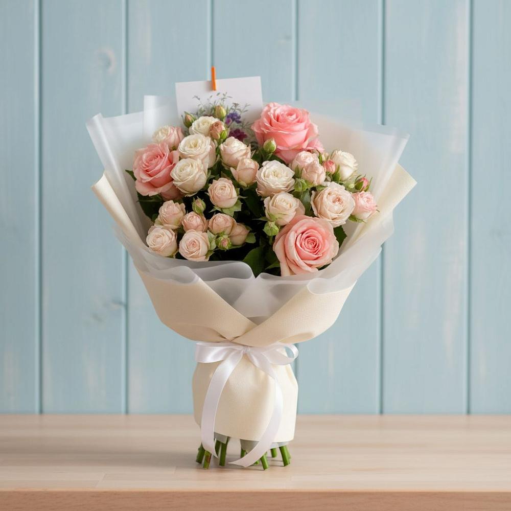 Букет цветов из: Розы в Ивантеевке