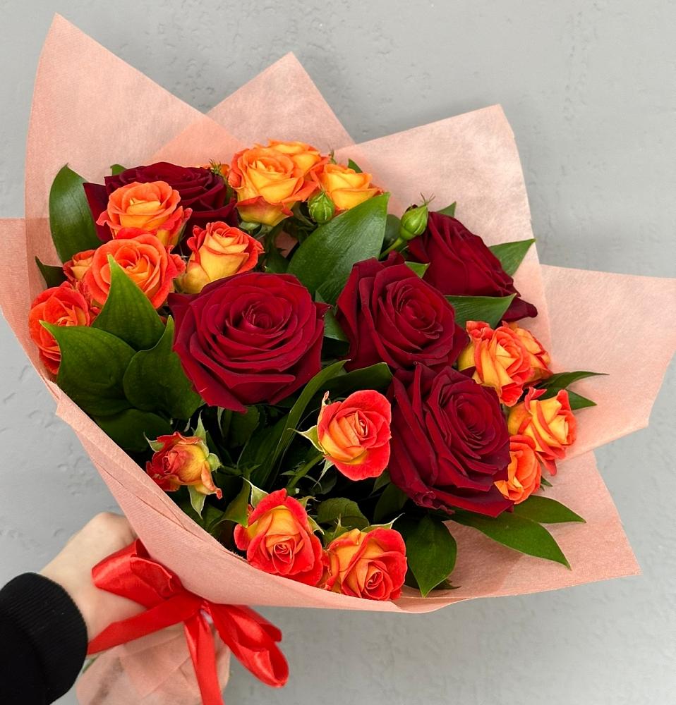 Букет Любовь и восторг в Ивантеевке