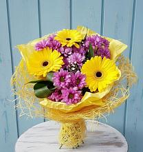 Букет цветов из:  Хризантемы и Герберы в Ивантеевке