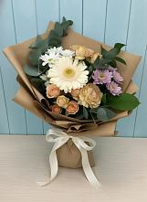 Букет цветов из:  Герберы и Хризантемы в Ивантеевке