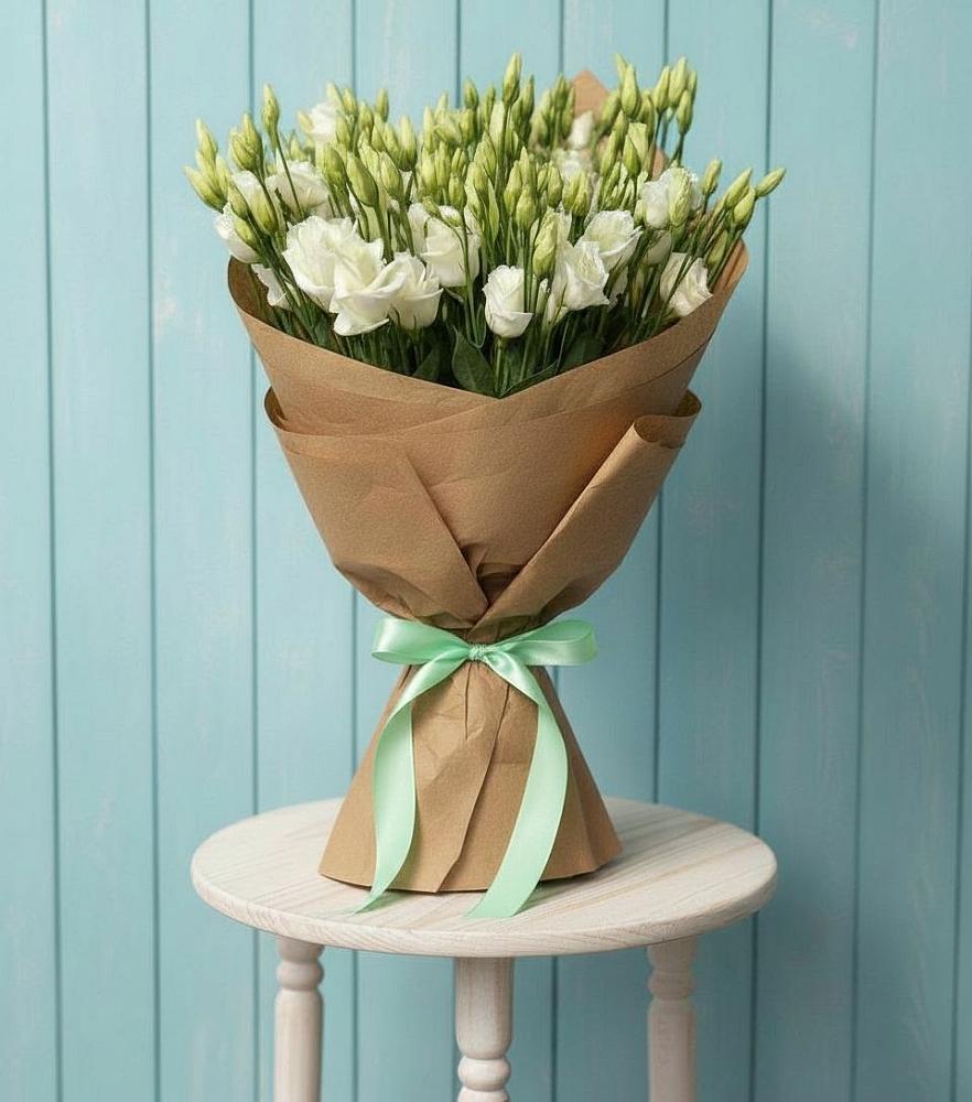 Букет цветов из: Лизиантусы в Ивантеевке