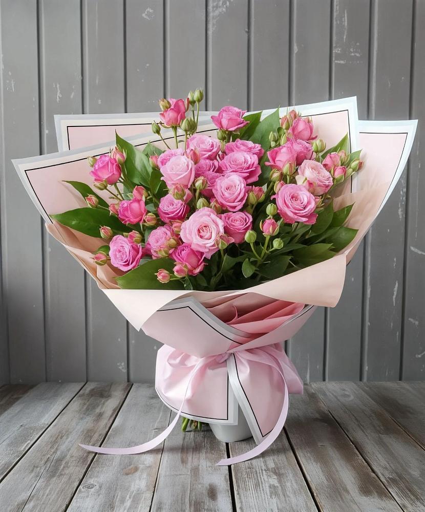 Букет Розовый кустик в Ивантеевке