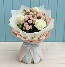 Букет цветов из:  Розы в Ивантеевке
