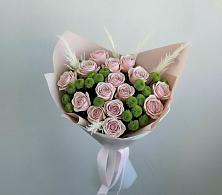 Букет цветов из:  Розы и Хризантемы в Ивантеевке