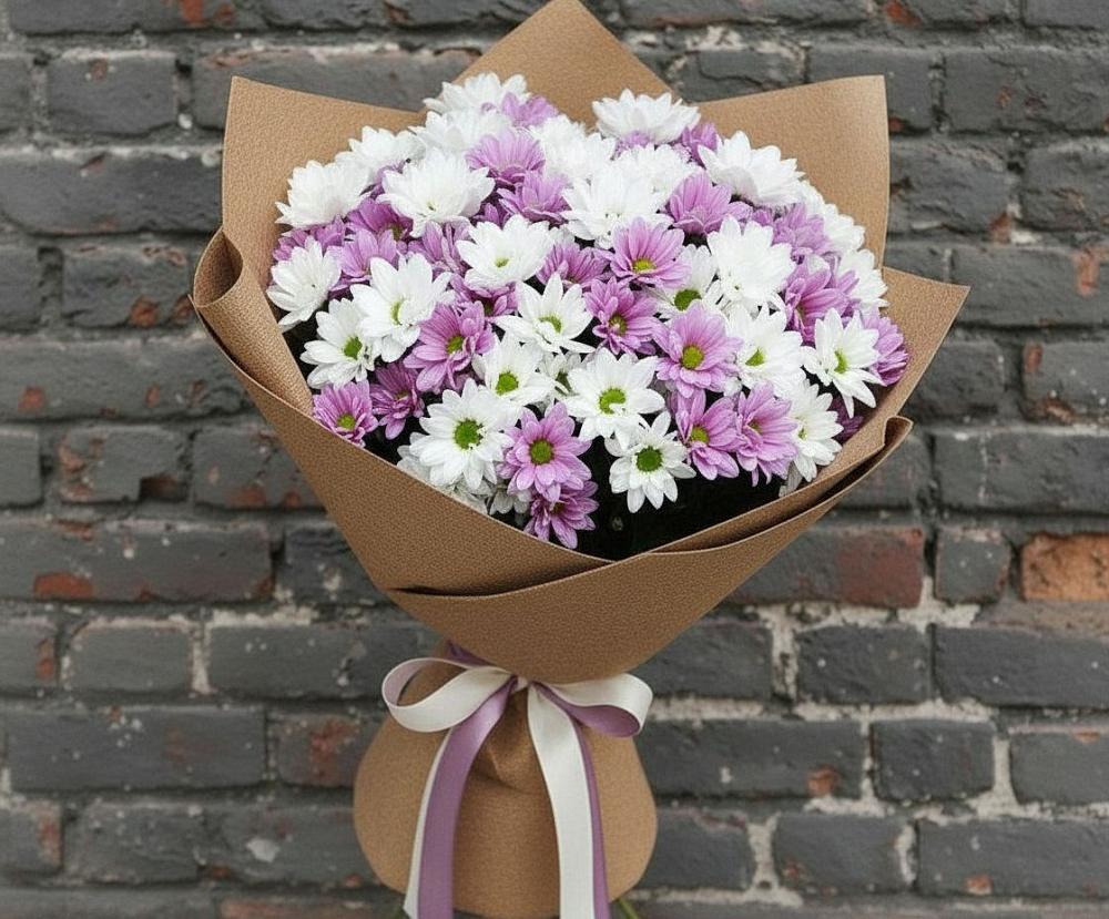 Букет цветов из: Хризантемы в Ивантеевке