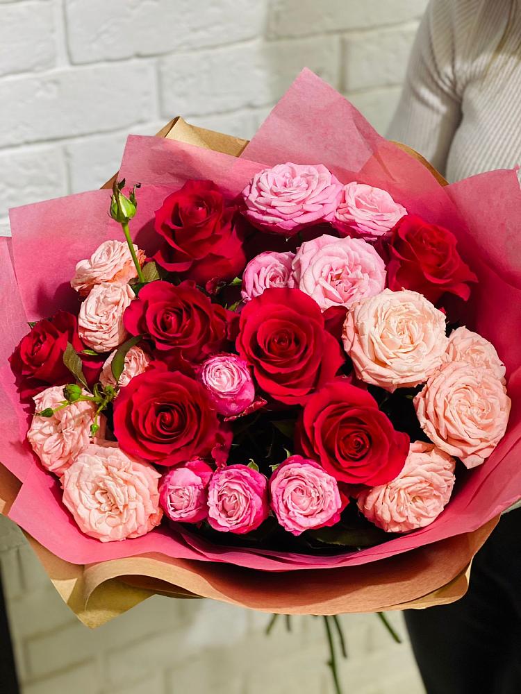 Букет цветов из: Розы в Ивантеевке