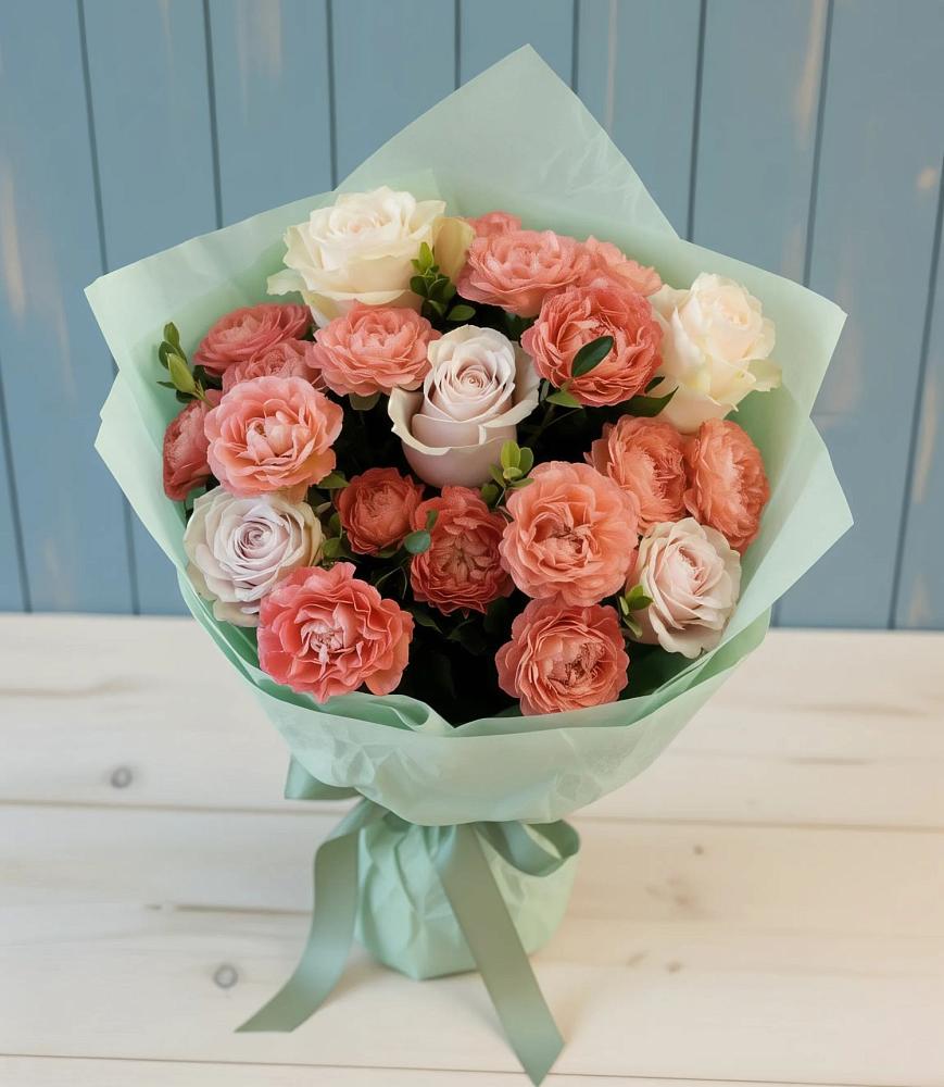 Букет цветов из: Розы в Ивантеевке