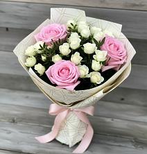 Букет цветов из:  Розы в Ивантеевке