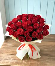 Букет 29 Красных роз в Ивантеевке