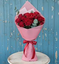 Букет цветов из:  Розы в Ивантеевке