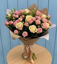 Букет цветов из:  Розы в Ивантеевке