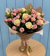 Букет цветов из:  Розы в Ивантеевке