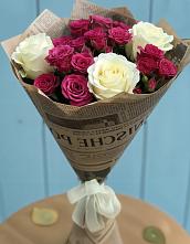 Букет цветов из:  Розы в Ивантеевке