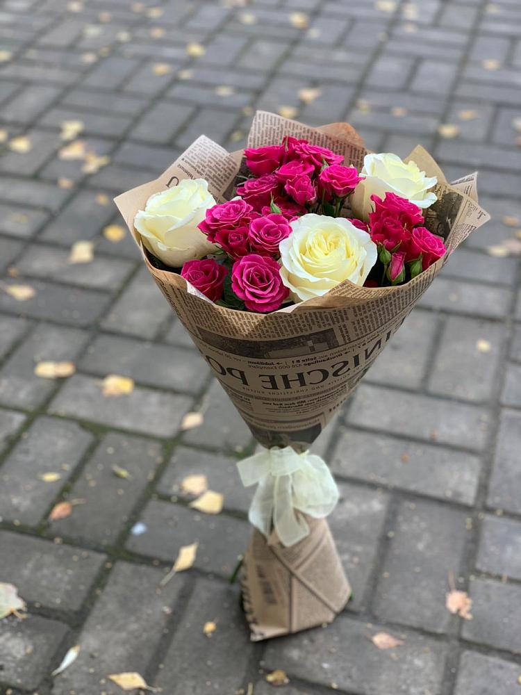 Букет цветов из: Розы в Ивантеевке