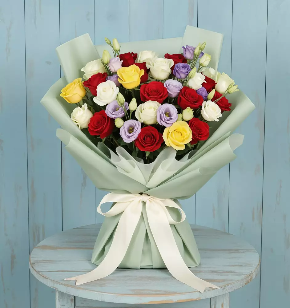 Букет цветов из: Розы в Ивантеевке